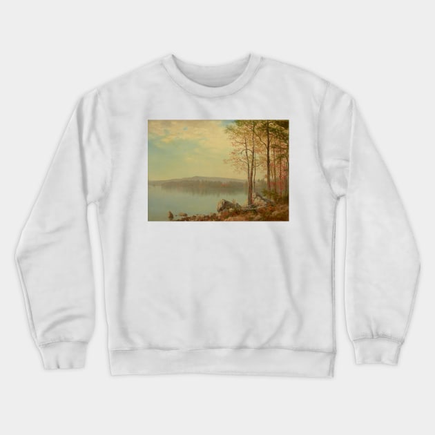 Landscape by Albert Bierstadt Crewneck Sweatshirt by Classic Art Stall